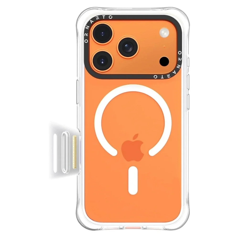 ORNARTO Air Case for iPhone 17 Pro Clear MagSafe Military‎ Grade Drop Protection